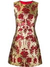 DOLCE & GABBANA FLORAL JACQUARD DRESS