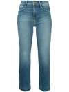 FRAME LE HIGH STRAIGHT BLIND STITCH JEANS