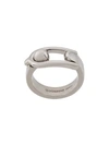 Goossens Boucle Ring In Silver