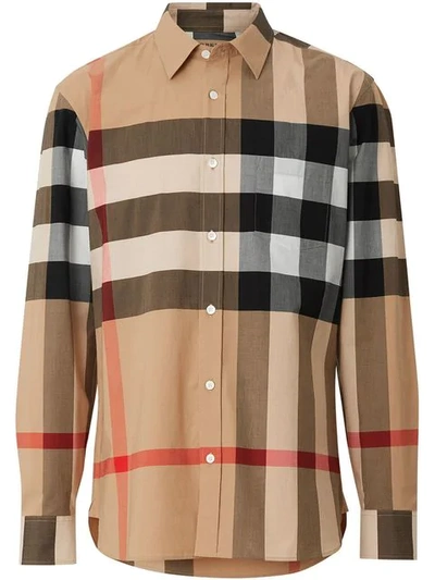 Burberry Shirts In Black