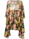 DOLCE & GABBANA FLARED FLORAL DRESS