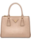 PRADA PRADA GALLERIA SAFFIANO BAG - GOLD