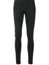 Adidas Originals Adidas Women's Metallic Logo Leggings In Black