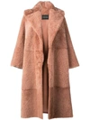 CARA MILA GIGI OVERSIZED SHEARLING COAT