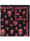 Alexander Mcqueen Skull Scarf In Black