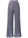MISSONI GLITTER KNITTED TROUSERS