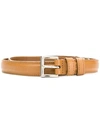 Prada Square Buckle Belt In Brown