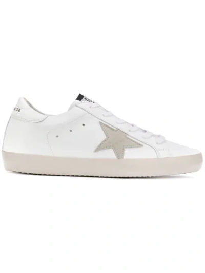 Golden Goose Superstar G68 Leather Trainers In White