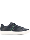 PS BY PAUL SMITH STRIPE LACE-UP SNEAKERS