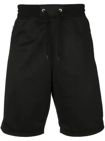 Givenchy Jersey Shorts W/ Logo Side Bands In Black