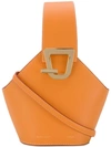 Danse Lente Johnny Mini Bucket Bag In Orange