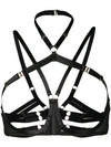 BORDELLE mesh open bra