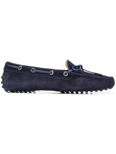 Tod's Gommino Loafers In Blue