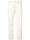 MARNI MARNI CROPPED TROUSERS - NEUTRALS