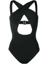 ANGELYS BALEK CROSS FRONT SWIMSUIT