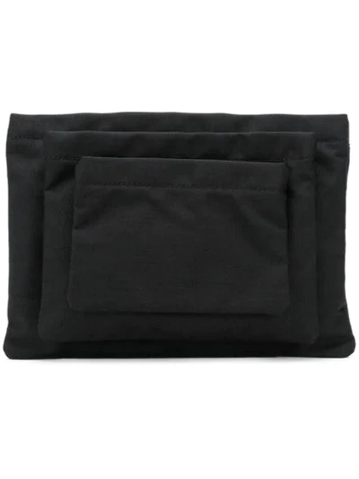 Maison Margiela Combined Clutch Bags In Black