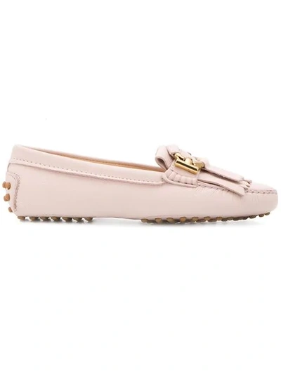 Tod's Gommino Loafers In Neutrals