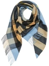 BURBERRY THE BURBERRY BANDANA IN CHECK CASHMERE