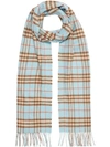 BURBERRY THE CLASSIC VINTAGE CHECK CASHMERE SCARF