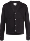 THOM BROWNE CASHMERE BUTTONED CARDIGAN