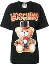 MOSCHINO MOSCHINO TEDDY BEAR PRINT T-SHIRT - BLACK
