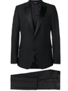 Dolce & Gabbana Wool Blend-silk Two-piece Single-breasted Suit In Black