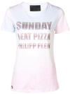PHILIPP PLEIN SUNDAY I EAT PIZZA T-SHIRT