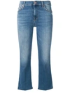 7 FOR ALL MANKIND CROPPED STRAIGHT JEANS