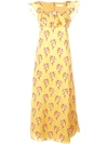 BORGO DE NOR LONG FLORAL DRESS