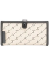 STELLA MCCARTNEY MONOGRAM CONTINENTAL WALLET