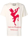 GUCCI T-SHIRT WITH CHATEAU MARMONT PRINT