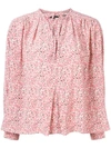 ISABEL MARANT ISABEL MARANT 图案罩衫 - 粉色