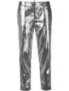 DSQUARED2 SEQUIN SKINNY TROUSERS