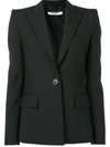 Givenchy Single-breasted Blazer In Black
