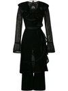 MARC JACOBS LAYERED RUFFLE JUMPSUIT