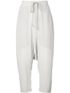 RICK OWENS CROPPED TROUSERS