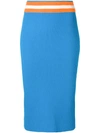 CALVIN KLEIN MIDI PENCIL SKIRT