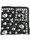 ALEXANDER MCQUEEN SKULL SCARF