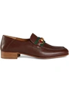 GUCCI LEATHER HORSEBIT LOAFER