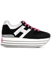 HOGAN LOGO LACE-UP SNEAKERS