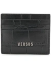 VERSUS EMBOSSED CROCO CARDHOLDER