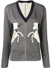 CHLOÉ HORSE EMBROIDERED SWEATER