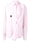 WALK OF SHAME BUTTON DETAIL SHIRT