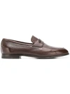 Bally Webb Loafers In Brown
