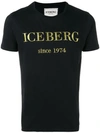 ICEBERG EMBROIDERED LOGO T-SHIRT