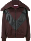 Givenchy Oversized Collar Jacket In Red