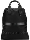 DOLCE & GABBANA LOGO STREET BACKPACK