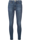 Frame Le High Cropped Skinny Jeans In Woodbridge