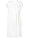 ATLANTIQUE ASCOLI PLEATED DRAPE DRESS