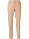 N°21 CROPPED SKINNY FIT TROUSERS